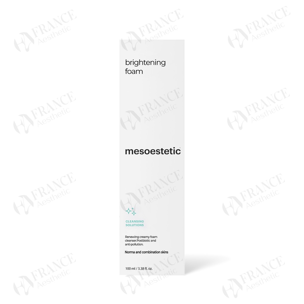 mesoestetic brightening foam 